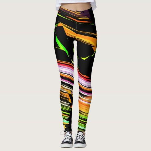 Striche Leggings (Vorderseite)