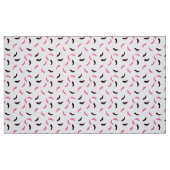 Striche mit rosa Glitzer Stoff (Fat Quarter (45,7 x 55,9 cm))
