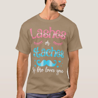 Striche oder Stacheln Big Bro Lieben Sie Geschlech T-Shirt