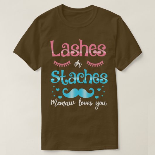 Striche oder Stacheln Memaw-Lieben, die Sie Geschl T-Shirt (Design vorne)