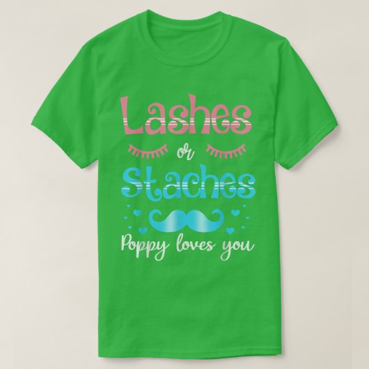 Striche oder Stacheln Mohnbläschen Lieben, die Sie T-Shirt (Design vorne)