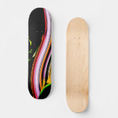 Striche Skateboard (Vorderseite)