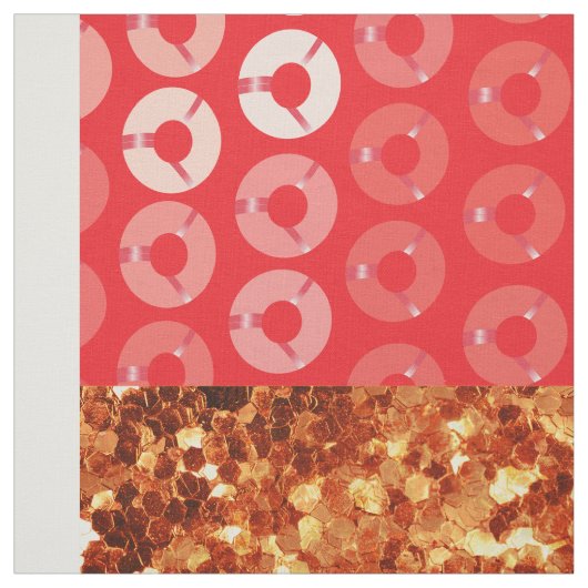 Strichgewebe Stoff (Muster)