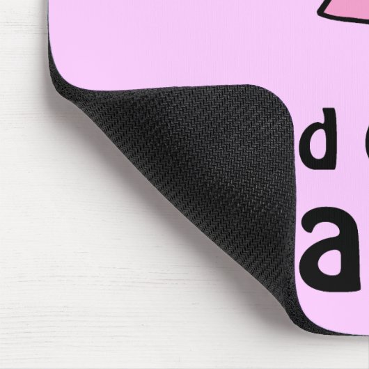 Strichmännchen-2. Grad-Lehrer Mousepad (Ecke)