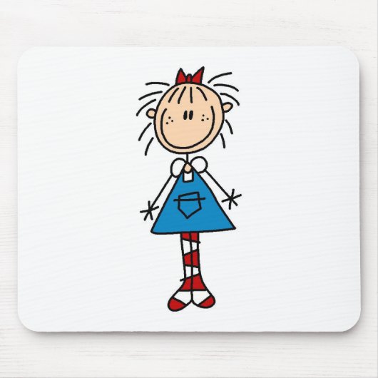 Strichmännchen Annie Mousepad (Vorne)