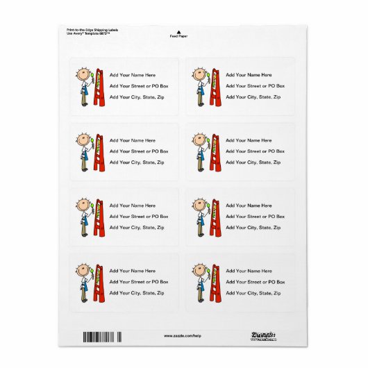 Strichmännchen Artist (Vorne)