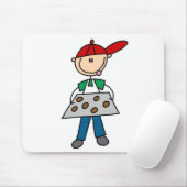 Strichmännchen backt Kekse Mousepad (Mit Mouse)