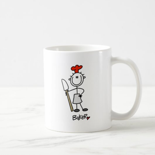 Strichmännchen Baker Kaffeetasse (Rechts)