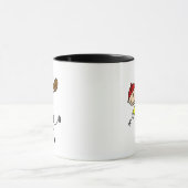 Strichmännchen-Baseball-Tasse Tasse (Zentrum)