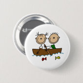 Strichmännchen Button (Vorne & Hinten)