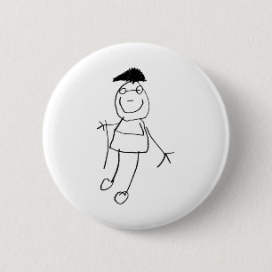 Strichmännchen Button