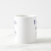 Strichmännchen der großen Schwester Kaffeetasse (Mittel)