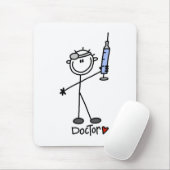 Strichmännchen-Doktor Mousepad (Mit Mouse)