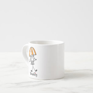 Strichmännchen Espressotasse