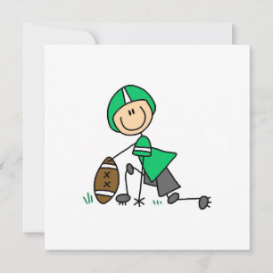 Strichmännchen Football Green