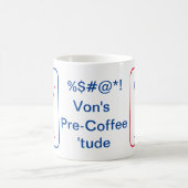 Strichmännchen Funny Kaffeetasse (Mittel)