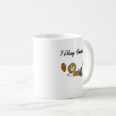 Strichmännchen-Fußball - Goldt-shirts und Kaffeetasse (VorderseiteRechts)