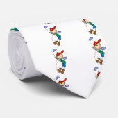 Strichmännchen-Gebirgskletternt-shirts und Krawatte (Gerollt)