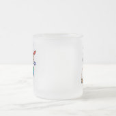 Strichmännchen-Gebirgskletternt-shirts und Mattglastasse (Mittel)