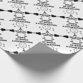 STRICHMÄNNCHEN GESCHENKPAPIER (Ecke)