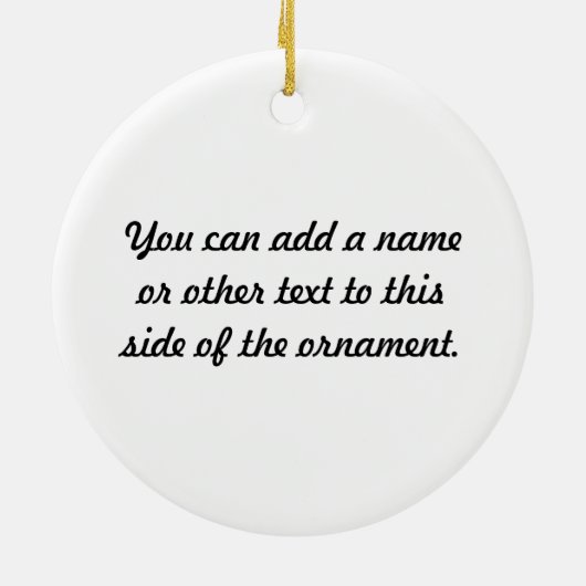 Strichmännchen Girl Guitar Player T - Shirt und Ge Keramikornament (Hinten)