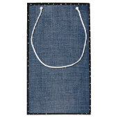 Strichmännchen Girl in Sneakers Kleine Geschenktüte (Rückseite)