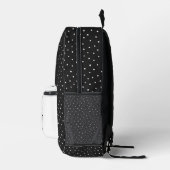 Strichmännchen Girl mit Inspirierend Angebot Bedruckter Rucksack (Rechts)