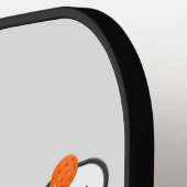 Strichmännchen Girl mit Pickleball Paddle (Linke Seite)