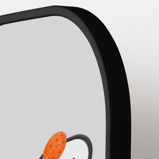 Strichmännchen Girl mit Pickleball Paddle (Linke Seite)