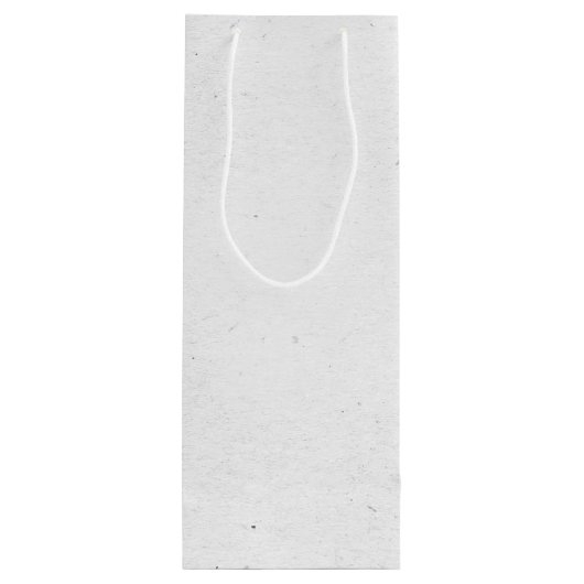 Strichmännchen Girl mit Rotem Weinglas Geschenktüte Für Weinflaschen (Rückseite)