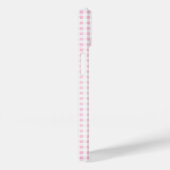 Strichmännchen Girl mit Sneakers auf Gingham Case-Mate iPhone Hülle (Rückseite / Rechts)