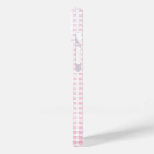 Strichmännchen Girl mit Sneakers auf Gingham Case-Mate iPhone Hülle (Rückseite / Links)