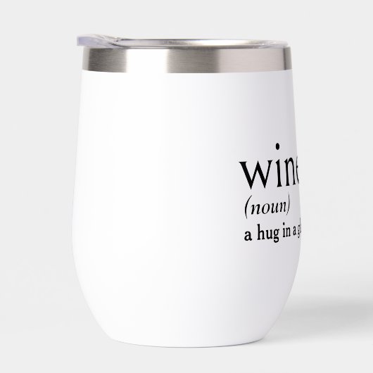 Strichmännchen Girl with Red Wine (Rechts)