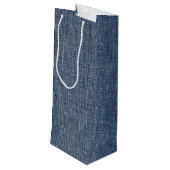 Strichmännchen Giro del Malcantone Geschenktüte Für Weinflaschen (Rückseite Schrägansicht)