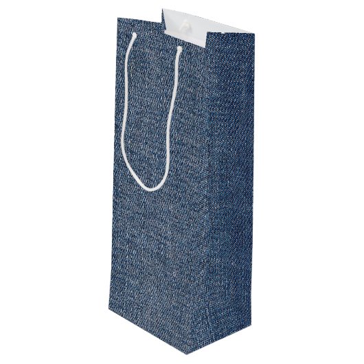 Strichmännchen Giro del Malcantone Geschenktüte Für Weinflaschen (Rückseite Schrägansicht)