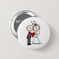 Strichmännchen Hochzeit und Hochzeit