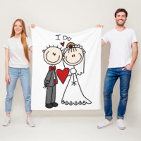 Strichmännchen Hochzeit und Hochzeit