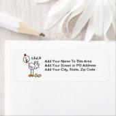 Strichmännchen Hühner T - Shirt und Geschenke (Insitu)