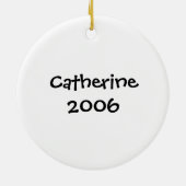 Strichmännchen Hula Dance Ornament (Hinten)