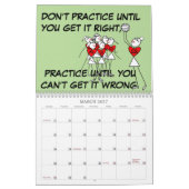 Strichmännchen Inspiration Zitate Netball 2019 Kalender (Mär 2027)