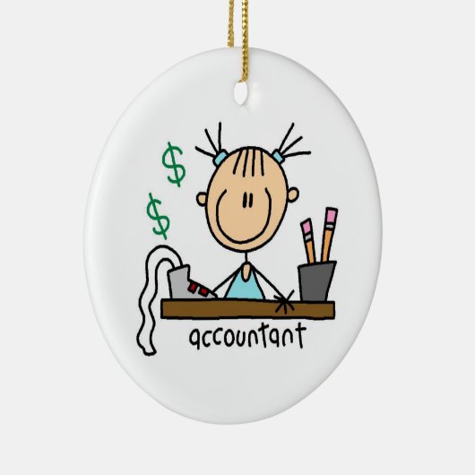 Strichmännchen Keramikornament (Rechts)