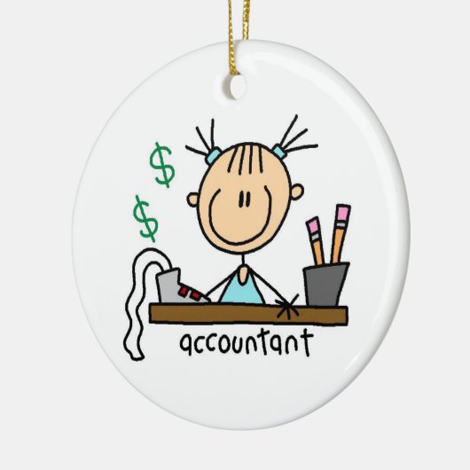 Strichmännchen Keramikornament (Links)