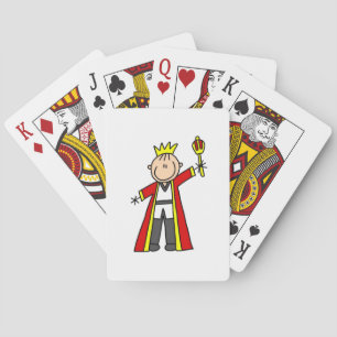 Strichmännchen King Spielkarten