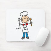Strichmännchen-Koch Mousepad (Mit Mouse)