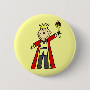 Strichmännchen-König Button