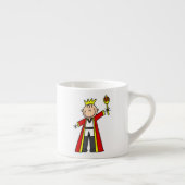 Strichmännchen-König Espressotasse (Rechts)