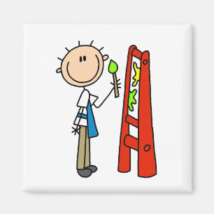 Strichmännchen-Künstler Magnet