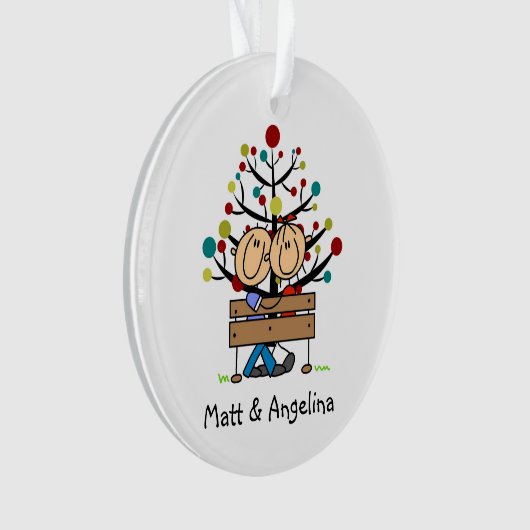 Strichmännchen Lugano Unexpected Classic Tour Ornament (Vorderseite)