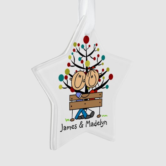 Strichmännchen Lugano Unexpected Classic Tour Ornament (Vorderseite)