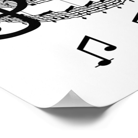 Strichmännchen Male Klarinette Player Tshirts und Poster (Ecke)